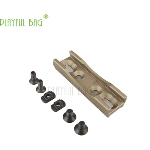 Outdoor sports interesting toys LDT JiQu upgrade material CNC smr rahg m system fish bone universal flashlight rat tail base QD7