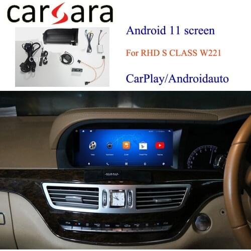 RHD Mercedes W221 Android Bluetooth 10.25 Stereo Navigator for Right Hand Drive Ben z S Class S280 S320 S350 S400 S5 AMG