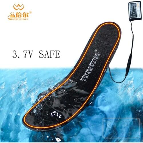 NEW Motorcycle heated Insole heating for feet Winter Outdoor skiing warm boots 4 hours ultra-thin Adjust insole USB rechargeable