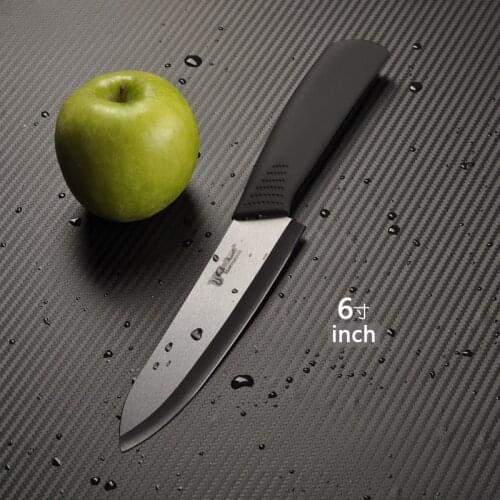Timhome 6" Ceramic Knife with Covers kechit Chef knife Fruits vegetables knife