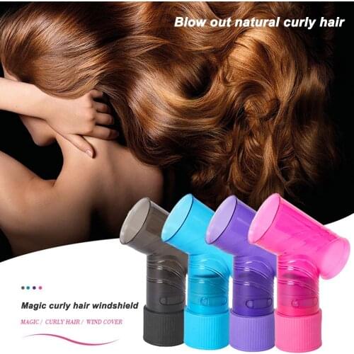 Curly Hair Windshield Magic Hair Rollers Hair Dryers Cover Hair Curling Household Hairdressing Curly Hair Products Hair Styling