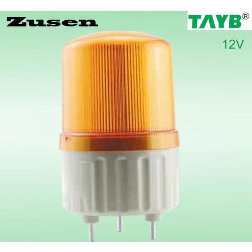 Zusen 12v TB1081J Alarm rolling Signal Warn Warning Siren LED Lamp with buzzer