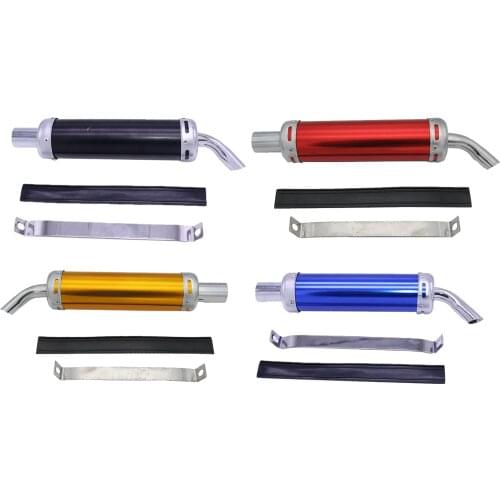 32mm Alloy Motorcycle Exhaust Muffler Pipe for Motorbike Scooter