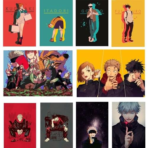 5D Diamond Painting Jujutsu Kaisen Anime Painting Diamond Embroidery Full Drill Square Mosaic Cross Stitch Kits Home Decor