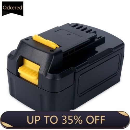 Ockered Power Tool Rechargeable Battery 20V 6000mah Replaceable Battery For Stanley FMC687L FMC685L PCC680L PCC685L LBX20 LBXR20