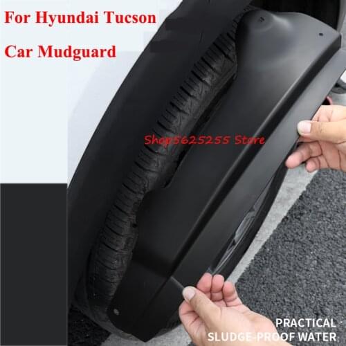 For Hyundai Tucson 2018 2019 2020 Accessories Car Mudguard Rear Tire Fender Modification Special Auto Decoration