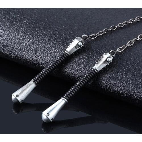 Asian Comic Shang Chi Keychain Protagonist Weapon Nunchaku Key Chain Cartoon Fans Fashion Jewelry Gift Accessories