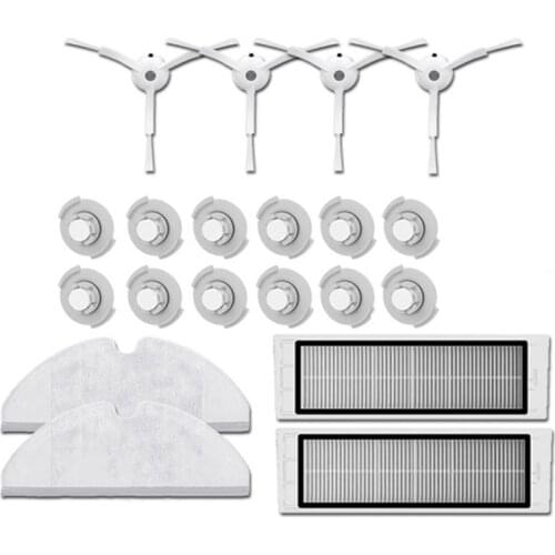 For XIAOMI Roborock S50 S51 S55 S5 S6 S60 Side Brush HEPA Washable Filter Main Brush Mop Cloth Accessories