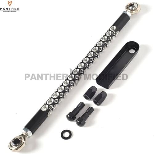 Black Motorcycle Gear Shift Linkage Rod Shifter Case for Harley FXS FXST FLST FLHT FLHX 1986-2014