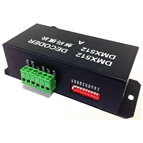 DMX512 DMX Decoder for T-8000A LED Pixel Controller