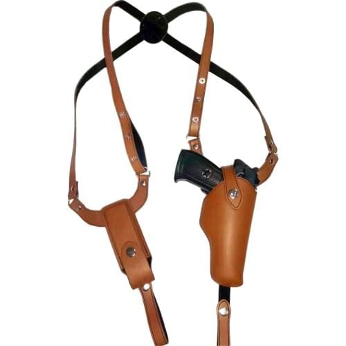 FIRECLUB 92/92G Hidden Armpit Holster Tactical Adjustable Shoulder Rig Pistol Holster with Mag Pouch Fit for Pistol QSZ 92