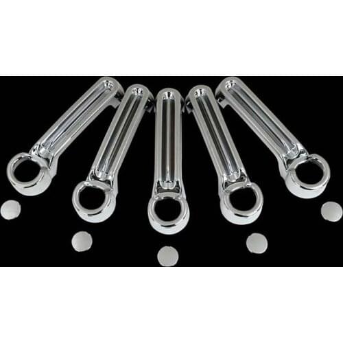 Chrome ABS Plastic 4 Door Handle Cove For 2007-2012 DODGE Nitro/2007-2014 JEEP Wrangler/2008-2012 JEEP Liberty Black