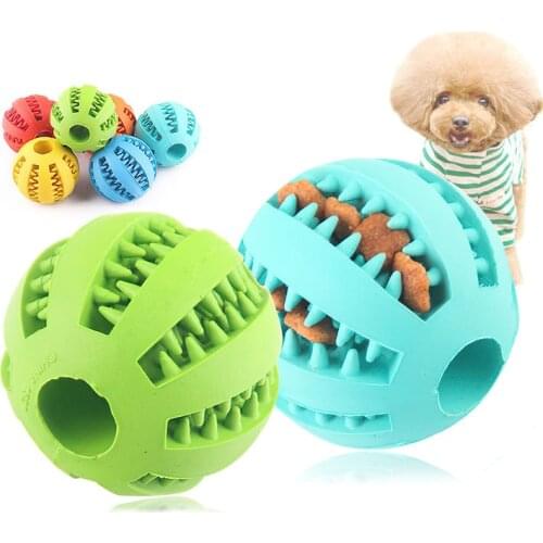 Dog Chewing Training Toy Puppy Sharpening/cleaning Teeth Pet Toys for Small and Medium-sized Dogs Tossing Ball Game Cat Ball Toy