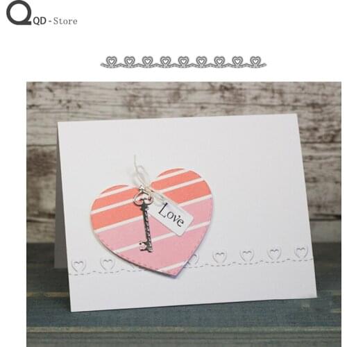 Love Lace Cutting Dies Stamps Dies Scrapbooking Mold Cut Childrens Handmade Tools DIY Craft Decoration Cutting Dies New 2021