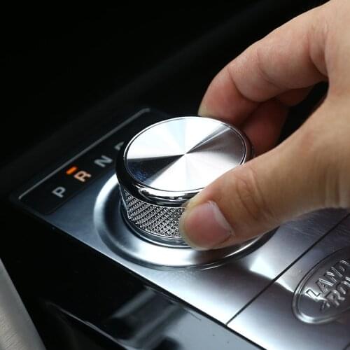 Gear Knob Cover For Land Rover Discovery Sport Discovery 4 LR4 LR5 L462 Range Rover Evoque Vogue Velar SV Jaguar Zinc Alloy