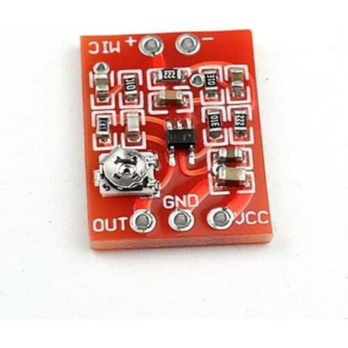 MAX4466 Electret Microphone Amplifier Board Adjustable Gain Pickup Preamplifier Preamp
