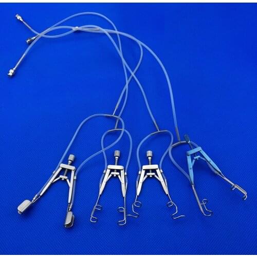 Stainless steel Microscopic instrument flushing opener ophthalmology polymer surgical instrument tool opener with hole washable