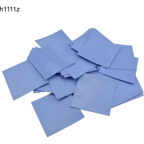 New 100mm*100mm*0.5mm GPU CPU Heatsink Cooling Conductive Silicone Pad Thermal Pad High Quality