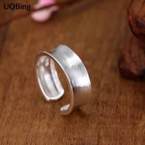 New Arrivals 925 Sterling Silver Rings For Women Girl Jewelry Adjustable Open Finger Rings