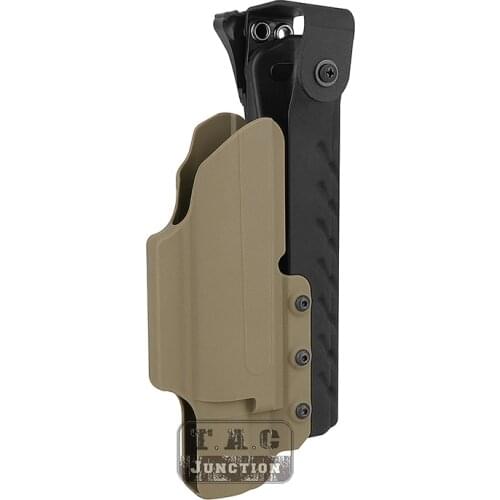 SOC RIG Level II Retention Holster w/ SF X300 Pistol Light Tactical RTI System Right Waist Holster For Glock 17 19 DE