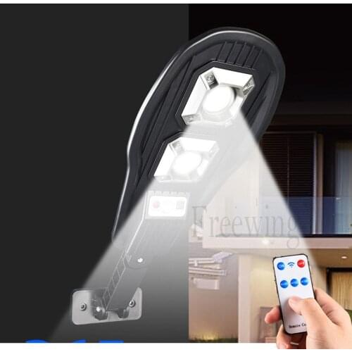 A2 LED Wall Lamp Night lighting Garden PIR Sensor 400Lux Solar Saving Waterproof yard Road fence outdoor lamp