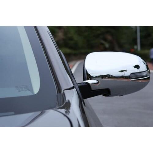 For Mitsubishi Outlander 2013-2019 High-quality ABS Chrome rearview mirror decoration cover anti-rub protection car accessories