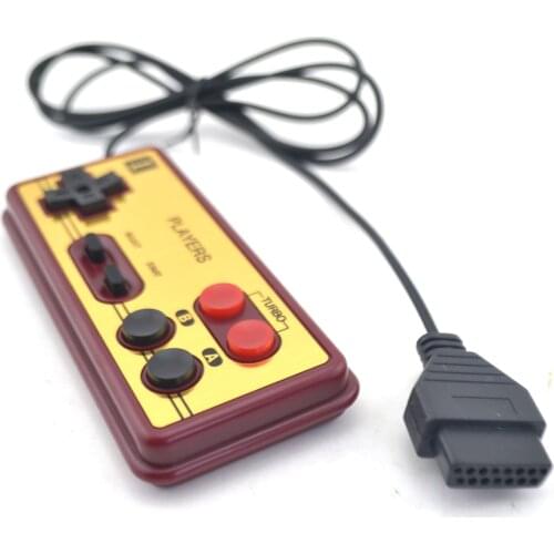 For Japanese 8-bit console style 15Pin Plug Cable Controller For N-E-S For F-C clone console