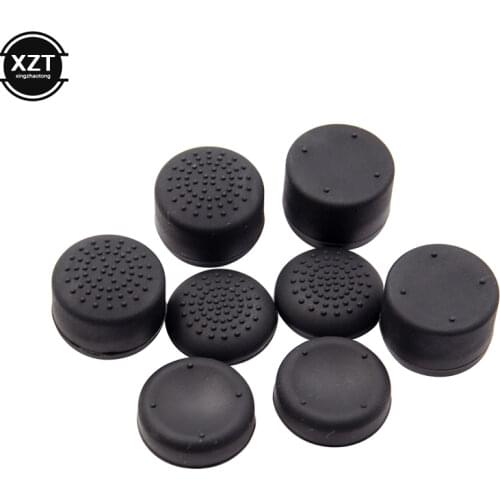 8Pcs Thumb Stick Grips Caps Silicone Analog Joystick For Sony PS4 PS3 X360 Anti-skid Heighten Joy Con Slim For Game Controller