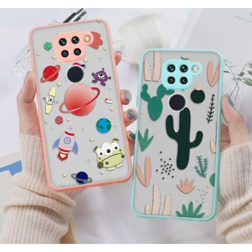 Painted Florals Phone Case For Xiaomi Redmi Note 8 9 Pro Max 9S 7 Funda For Xiaomi Mi 9T 10 Lite Ultra Note 10 Pro Flower Cover