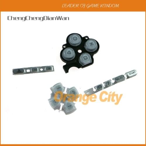 ChengChengDianWan 3sets/lot high quality 3 in 1 full set buttons left right keypad+volume cable for psp3000