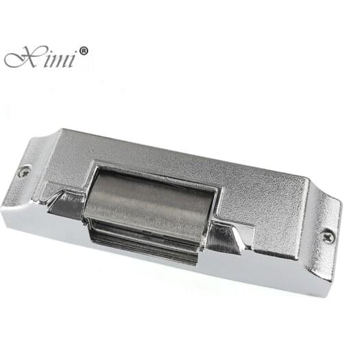 Original DC12V Fail-secure/Fail-Safe type Stainless Steel Surface Mounted Electric Strike Door Lock Holding Force 800KG