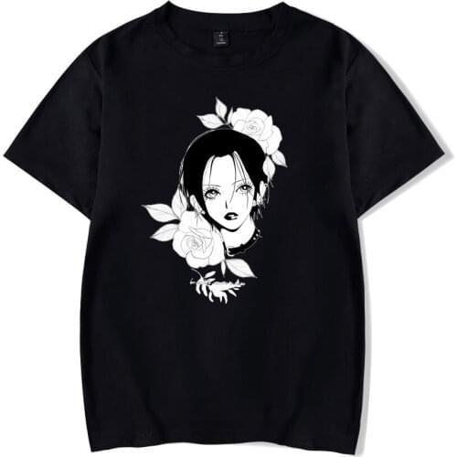 Japanese Anime Nana Men Woman T-Shirts Manga Cotton Printed O-neck Top Streetwear Girl Harajuku Fashion Short Sleeves Tees