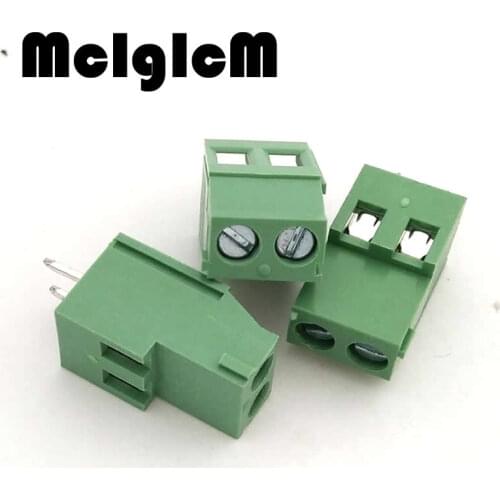 H031-09 20pcs KF129-2P 5.08MM 300V 5.08mm pitch connector pcb screw terminal block connector 2pin