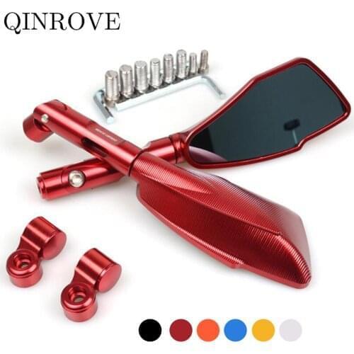 Motorcycle Rear View Mirrors CNC Aluminum 8 10mm Side Mirror For Honda Hornet NC750X CB650F CB500X CB650R CB750 CBF 600S PCX 125