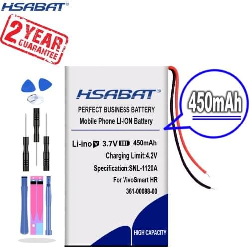 New Arrival [ HSABAT ] 200mAh 361-00088-00 Replacement Battery for Garmin VivoSmart HR / VivoSmart