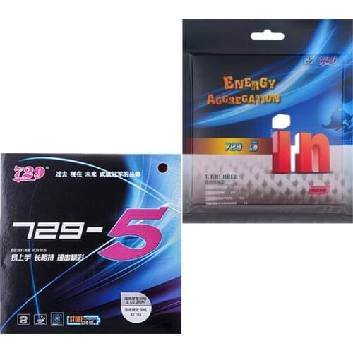 Original 729 5 729-5 Energy Aggregation table tennis rubber for table tennis rackets blade racquet fast attack ping pong rubber
