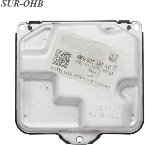 Original 4M0907397AC LED XENON headlight driver Ballast LCM light control module 011552-31AD DRL Turn Signals 4M0907397AD For Q7