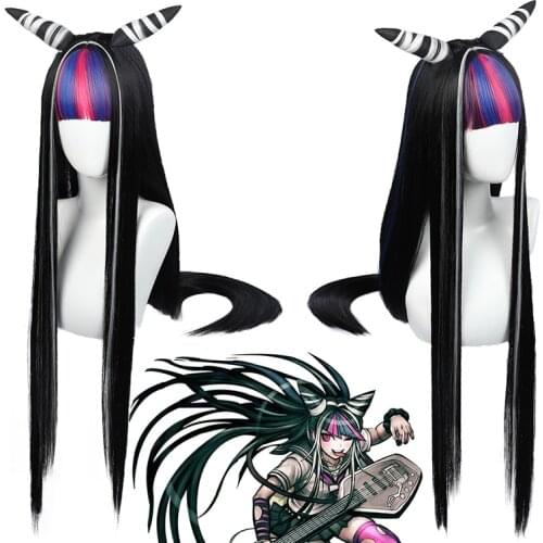 Mioda Ibuki Wig Danganronpa Cosplay Wig Anime Dangan Ronpa 2 Cosplay Hair Synthetic Heat Resistant Hair Komaeda Nagito Cosplay