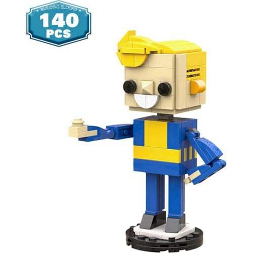 Moc Popular Game Series Radiant Representative Character Character Building Block Model Constructor Child Boy Toy DIY Gift