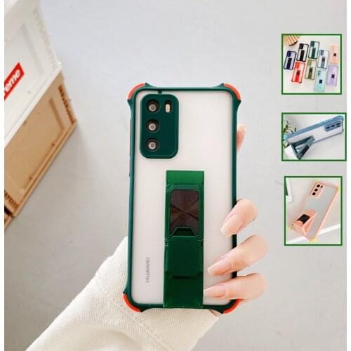 Shockproof Car Holder Ring Stand Phone Case For OPPO A94 A 94 93 92 91 74 73 72 55 54 53 15 12 A5 A9 A31 2020 Soft Cover Coque