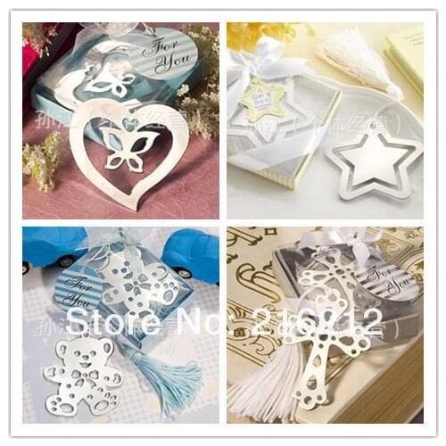 Weeding gift bookmarks favors 10 different styles wedding favor bookmark mixed order