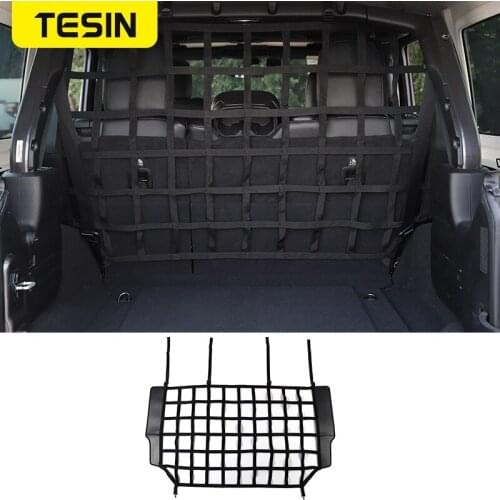 TESIN Stowing Tidying For Jeep Wrangler JK JL JT 4-Door Car Seat Back Storage Bag Trunk Accessories For Jeep Wrangler