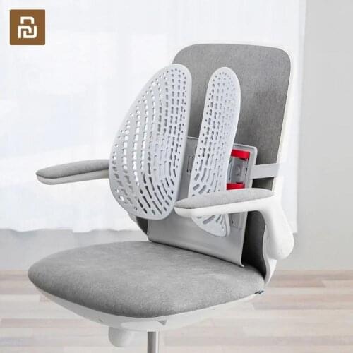 Youpin Leband Adjustable Backrest Ergonomic Back Support One-key Lift Wrap-around Dynamic Comfortable Chair Back Pad Backrest