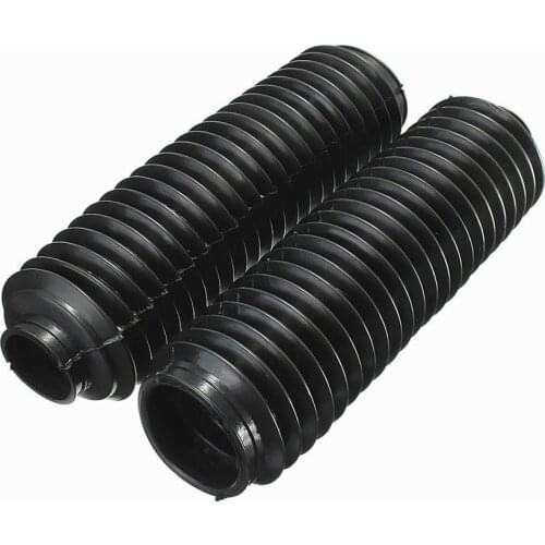 1PC New Black Rubber Corrugated Sleeve Flexible Moulded Bellows Rubber Nitrile Oil Resistant Dust Cover Tube Bellow Boot Covers