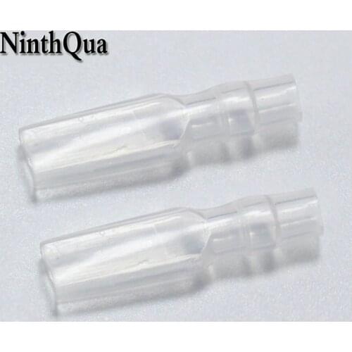 100Pcs Silicone Case for 2.8mm Copper Male Female Crimp Terminal Car Auto Relay Circuit Board Connector terminals Sheath