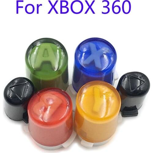 ABXY Key Buttons 6pcs Set for Xbox 360 Wireless Xbox360 Wired Controller Replacement Spare Part