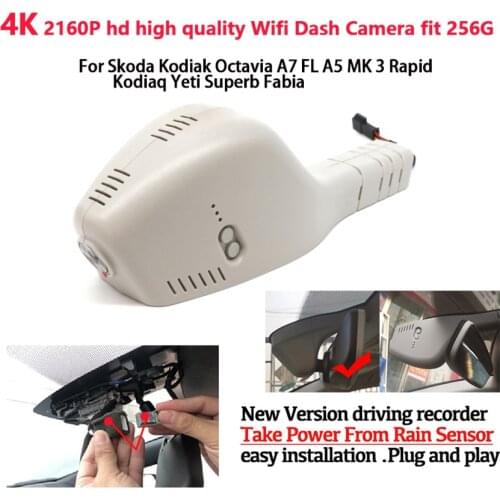 Easy Installation Car DVR Dash Camera Video Recorder Camera For Skoda Kodiak Octavia A7 FL A5 MK3 Rapid Kodiaq Yeti Superb Fabia