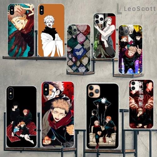 Jujutsu Kaisen Satoru Gojo Phone Case For iphone 12 5 5s 5c se 6 6s 7 8 plus x xs xr 11 pro max mini