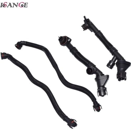 ISANCE Breather Crankcase Vent valve Hose Cylinders Pipe For BMW 550i 650i 750i 750Li X5 X6 11157575641 11157575640 11157646086
