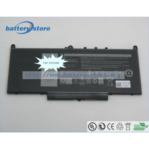 New Genuine laptop batteries for J60J5,Latitude 14 E7470,14 E7470(N021L74701540CN),14 E7470(N023L74701580CN),7.6V,6 cell